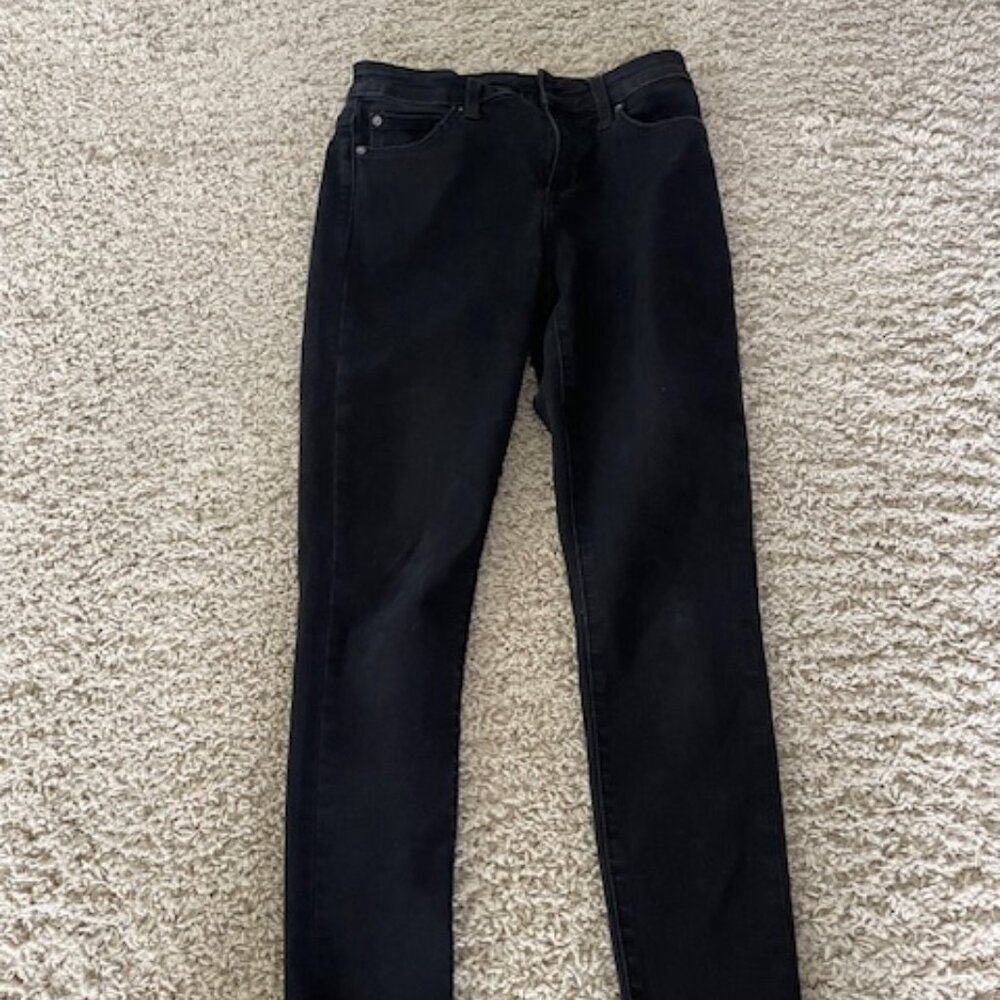 Joe's Jeans - SIze 26, Black, Ripped Bottoms, Great Condition!